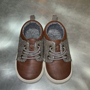 Carter’s Tweed Brown Toddler Shoes